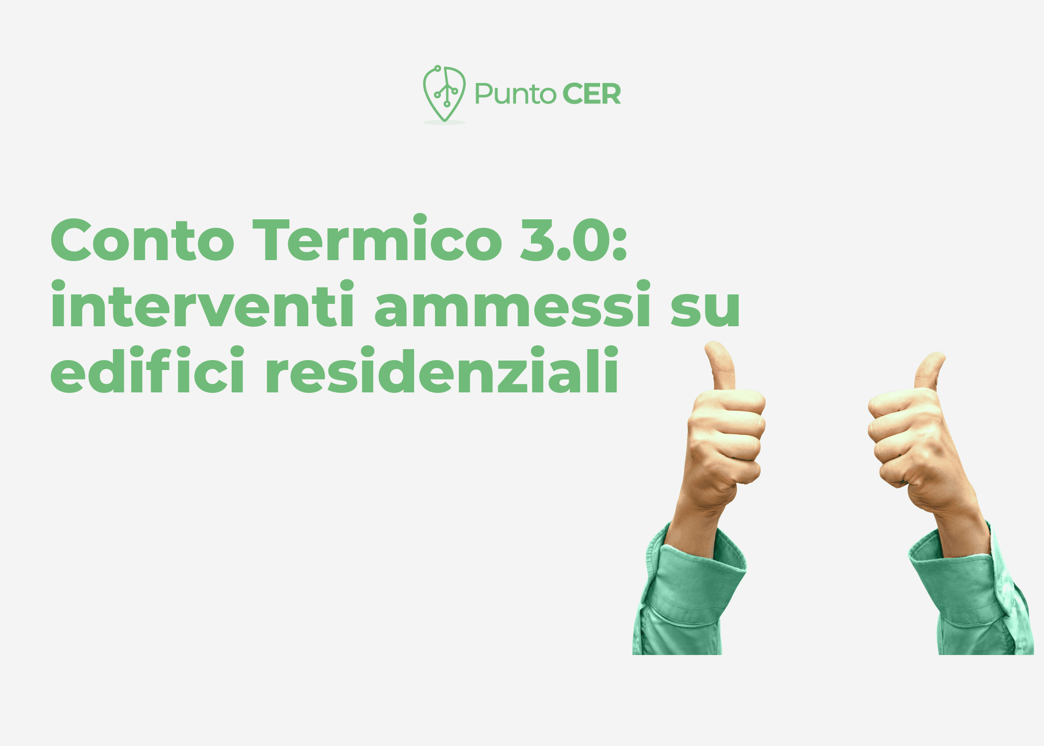 Conto Termico 3.0: interventi incentivabili per edifici residenziali