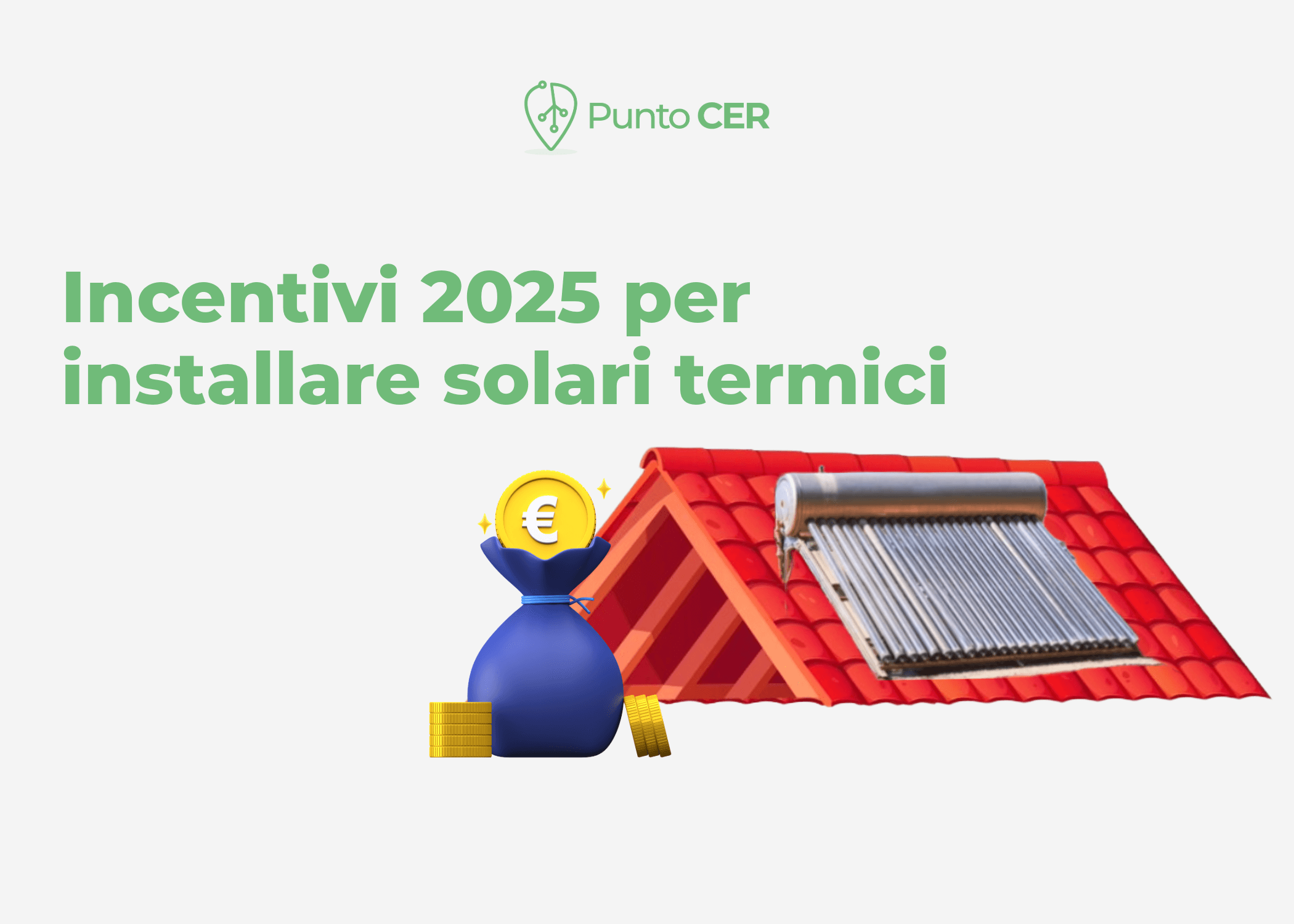 Incentivi 2025 per installare solare termico