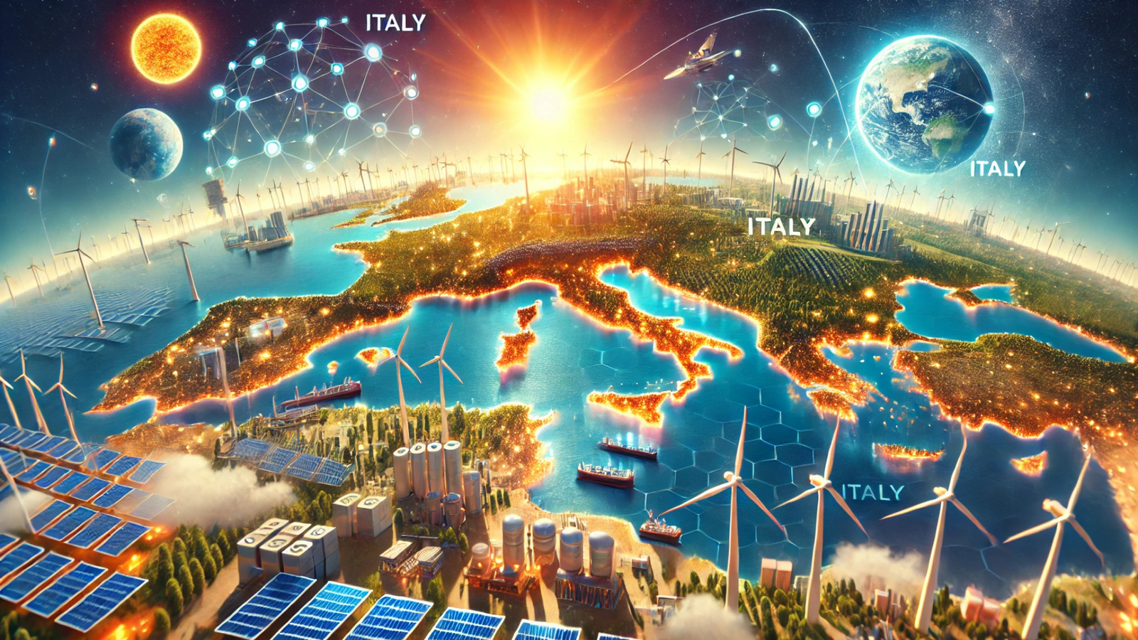 Mediterraneo e Italia fulcro della Transizione Energetica