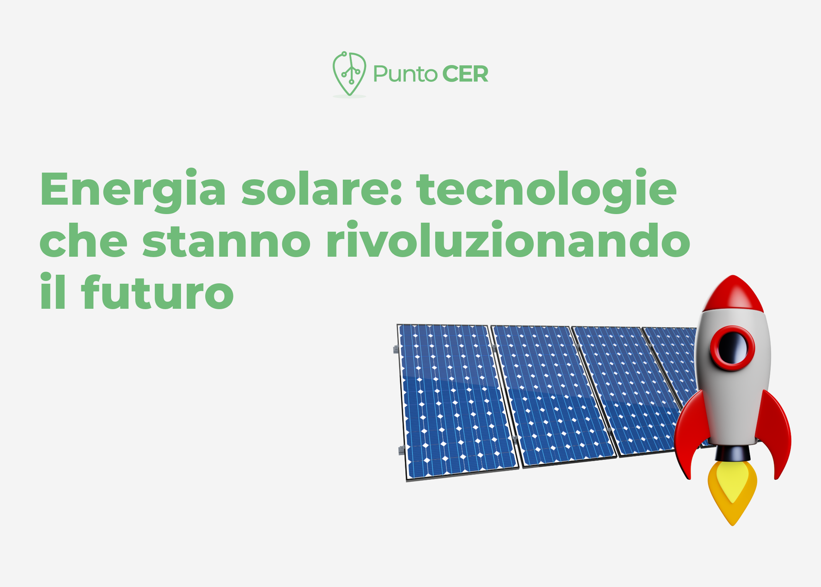Energia Solare Tecnologie Futuro