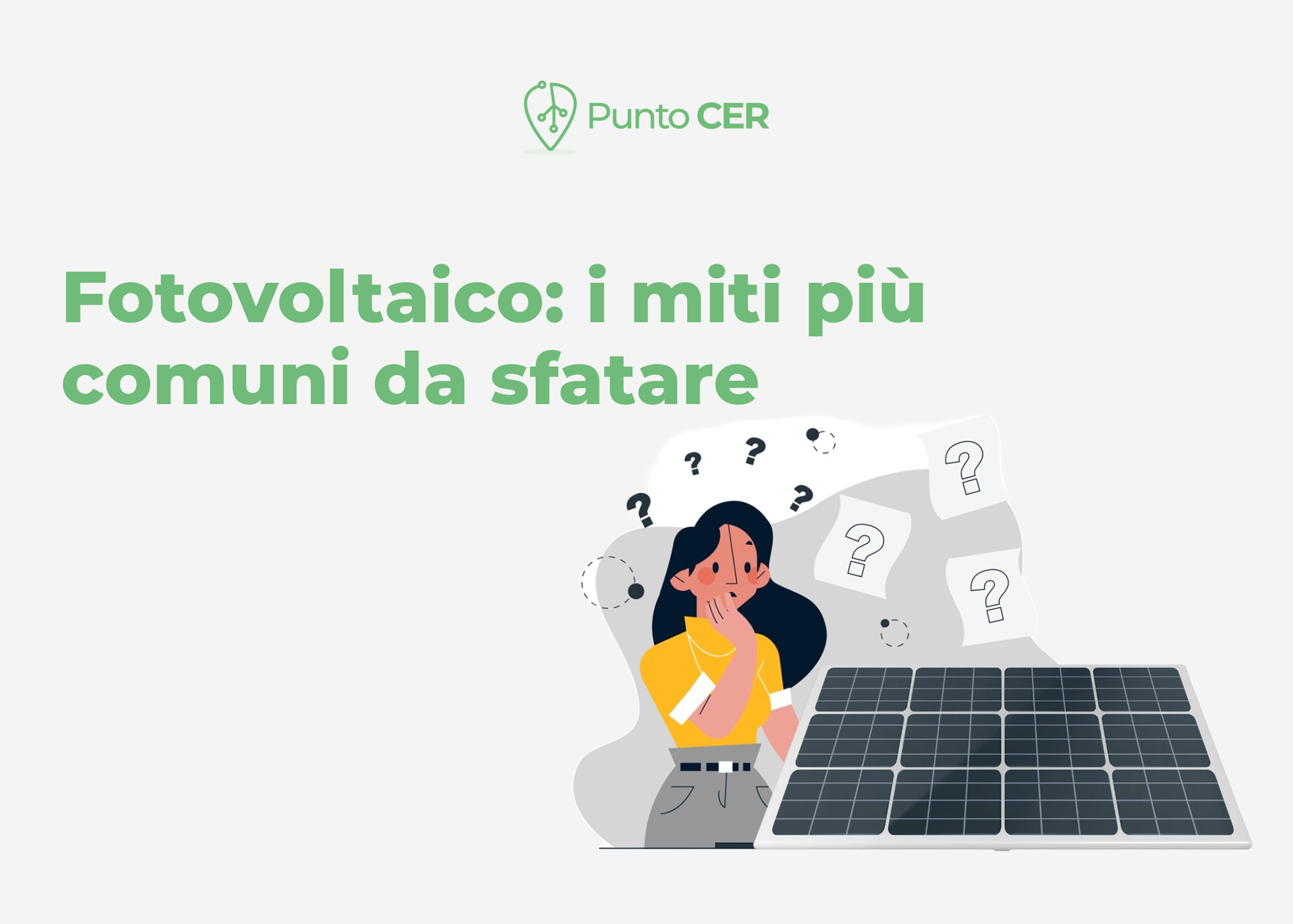 Falsi Miti Fotovoltaico