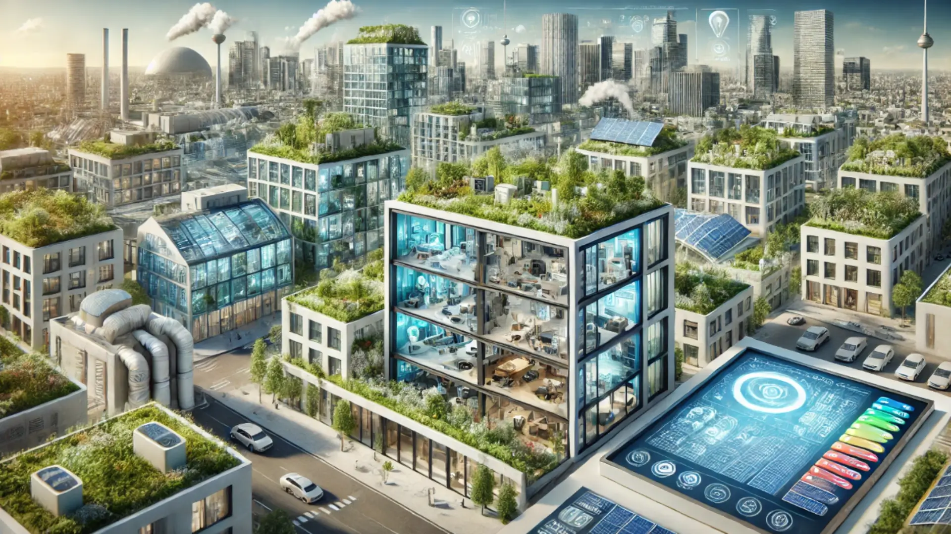 Case Green Immagine generata da AI