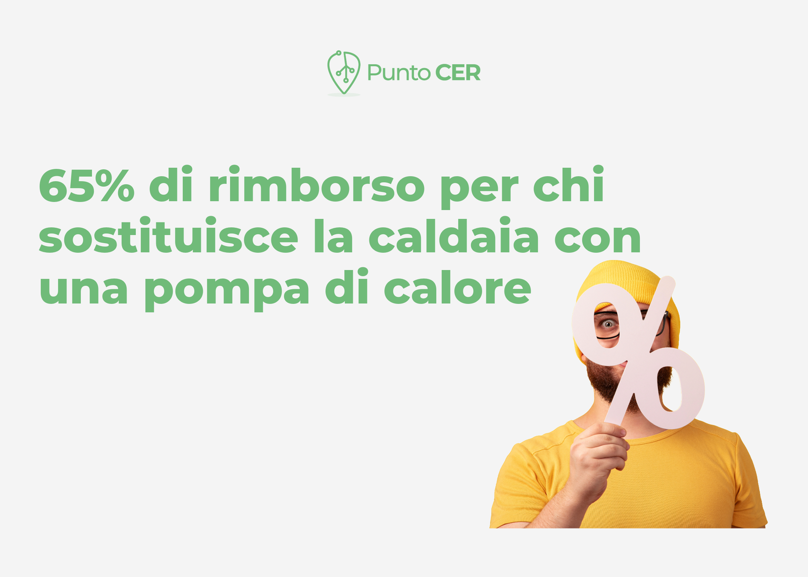 65% di rimborso per installare una pompa di calore