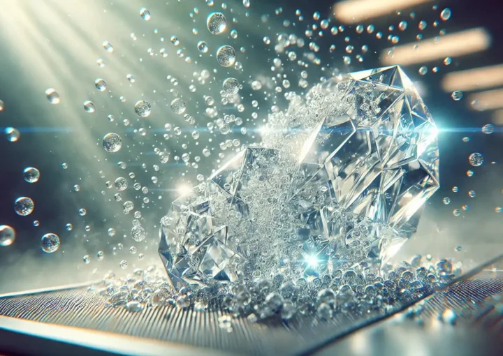 Cristallo che genera ossigeno