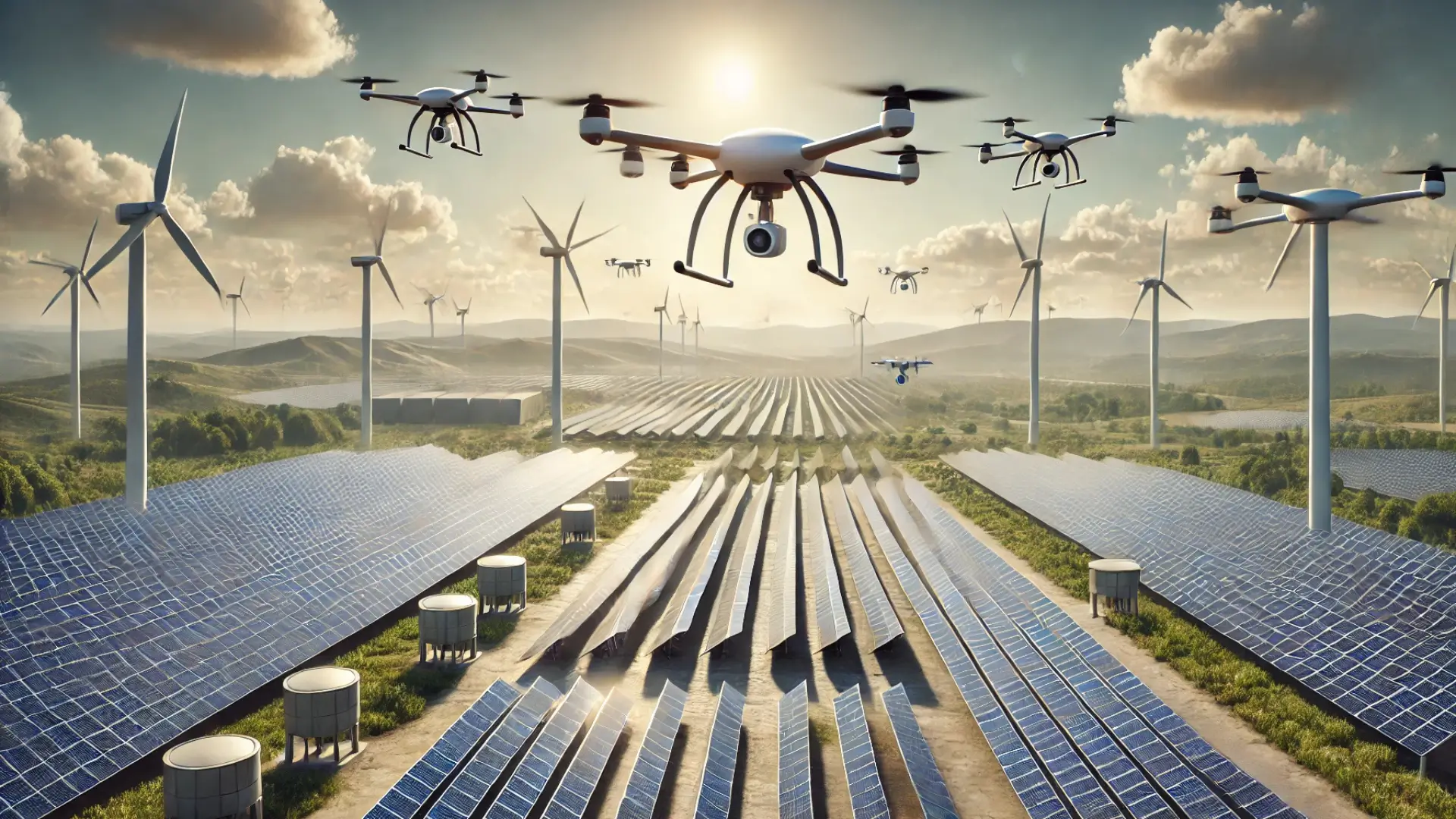 I droni rivoluzionano le energie rinnovabili